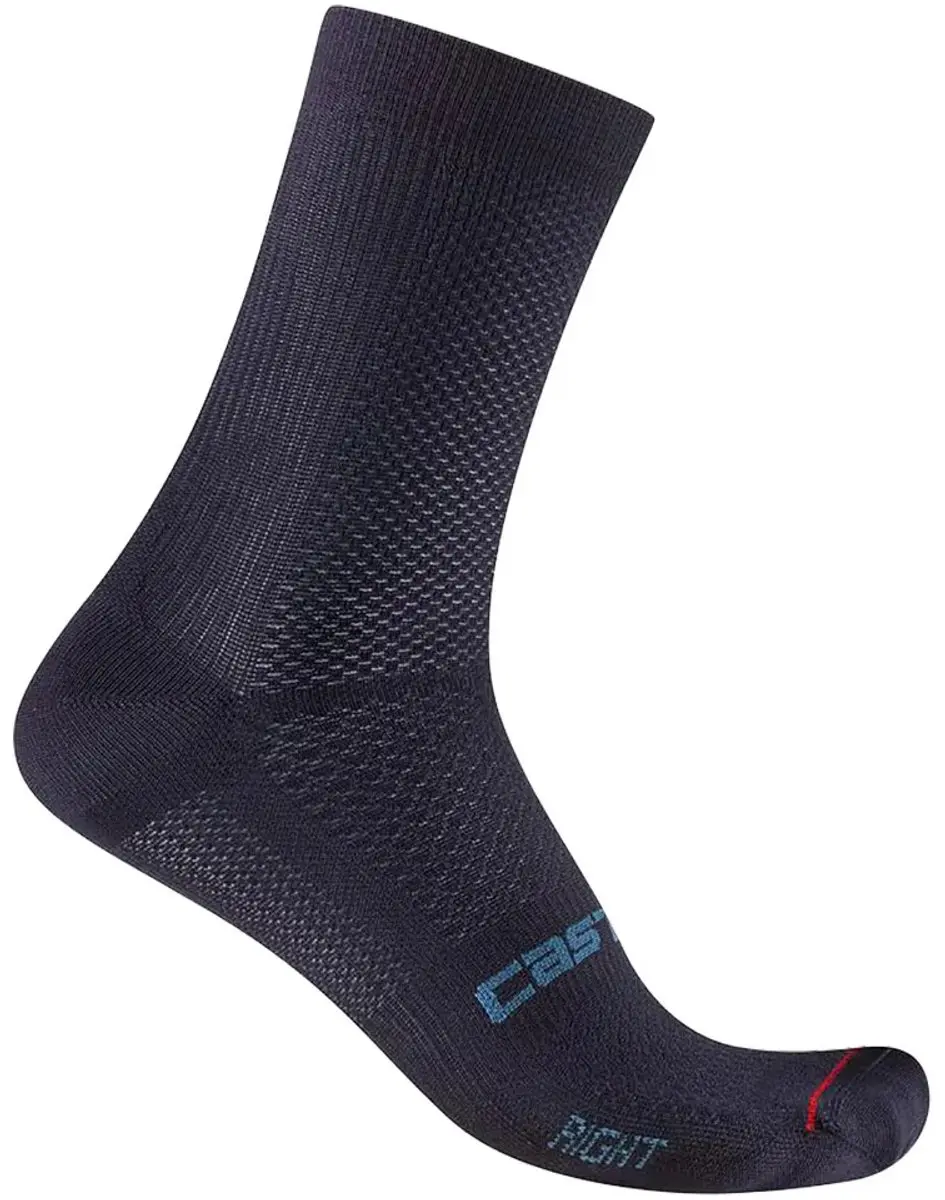 Castelli Espresso 2 Sokken Dames - Blauw - EU 35-38 - afbeelding 2 van 2