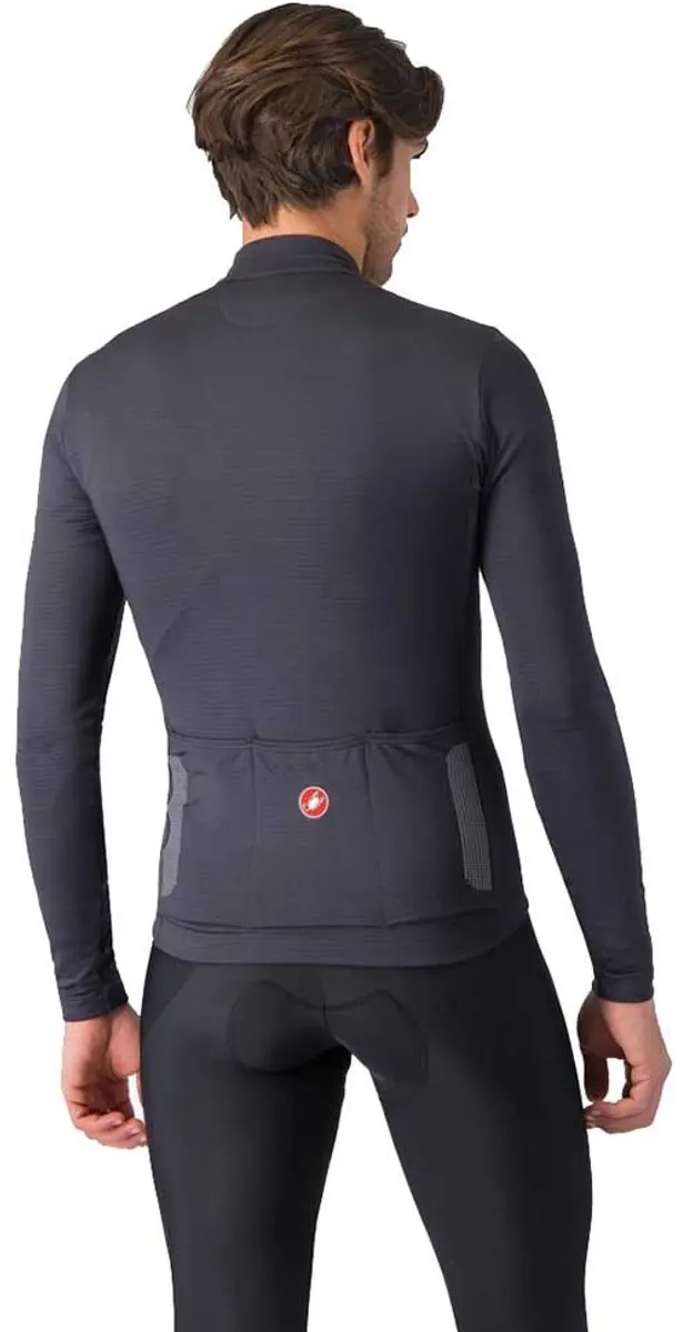 Castelli Puro 4 Trui Lange Mouwen M - Dark Grey - afbeelding 2 van 6