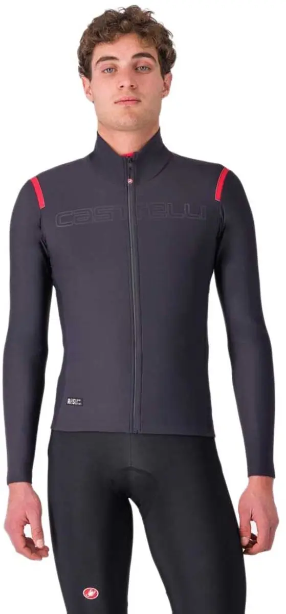 Castelli Tutto Nano Ros Trui Met Lange Mouwen Grijs S Man