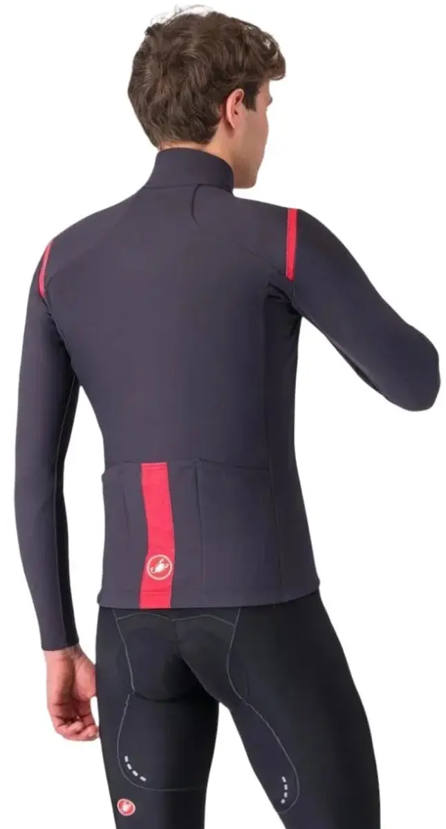 Castelli Tutto Nano Ros Trui - S - Grijs/Rood - afbeelding 3 van 6