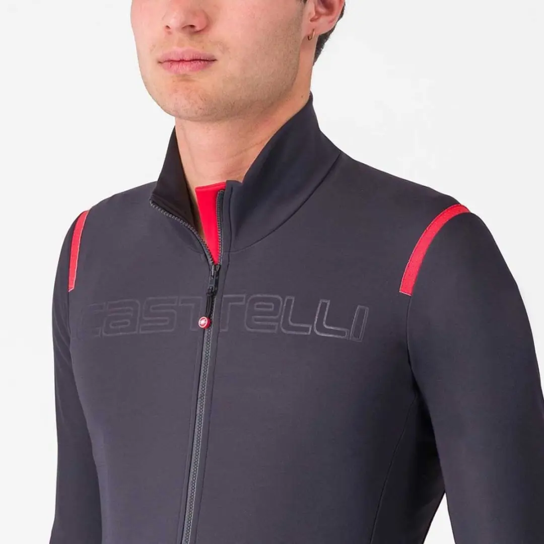 Castelli Tutto Nano Ros Trui - S - Grijs/Rood - afbeelding 4 van 6