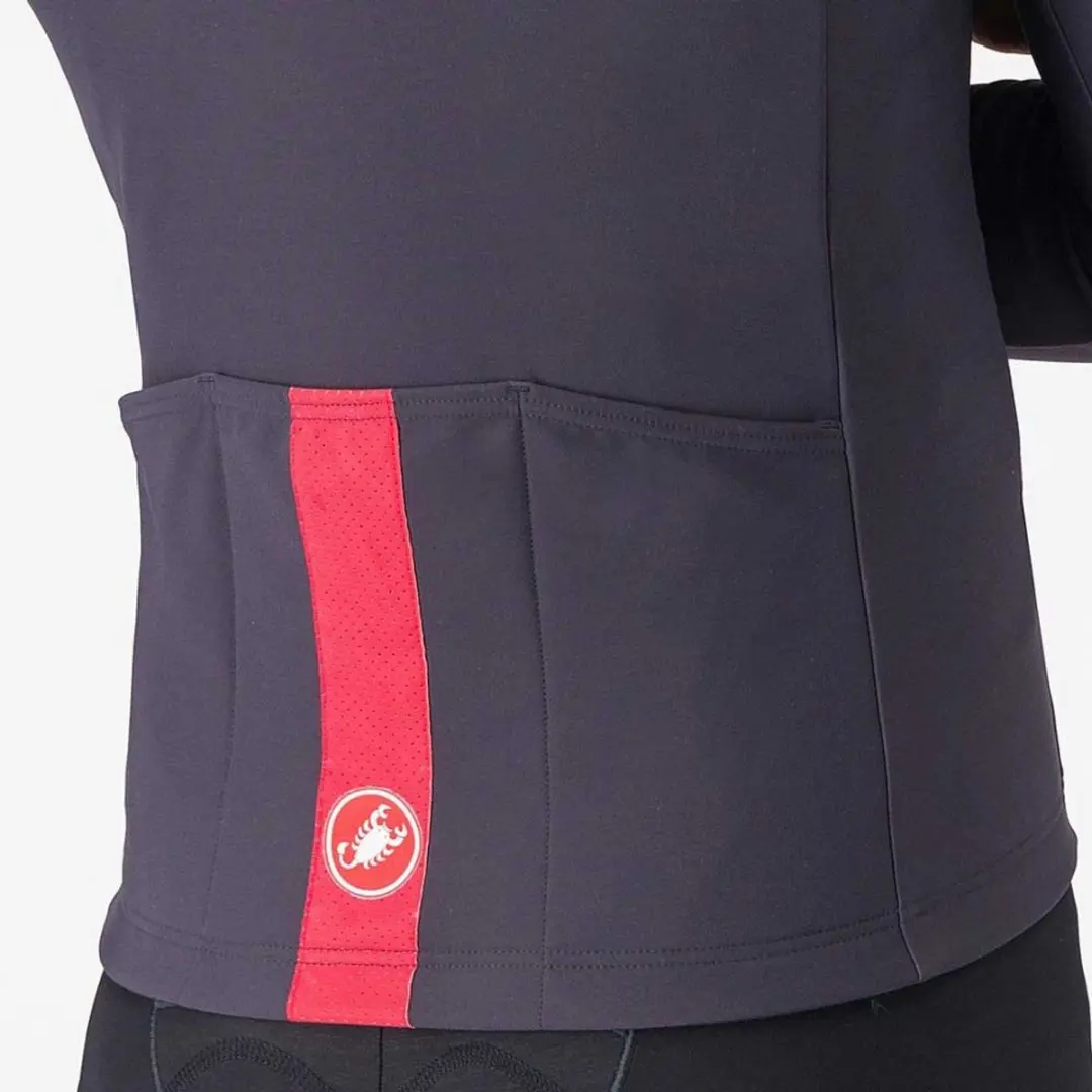 Castelli Tutto Nano Ros Trui - S - Grijs/Rood - afbeelding 5 van 6