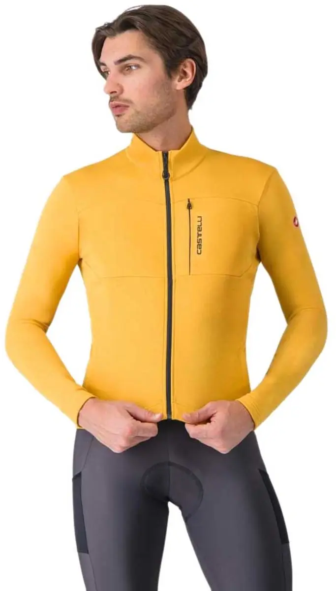Castelli Unlimited Trail 2 Trui Met Lange Mouwen Geel 2XL Man