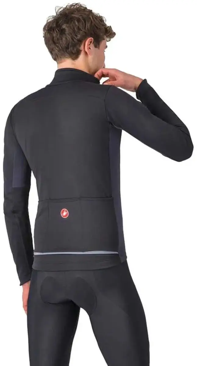 Castelli Entrata 2 Jacket - L - Light Black/Dark Grey - afbeelding 2 van 5
