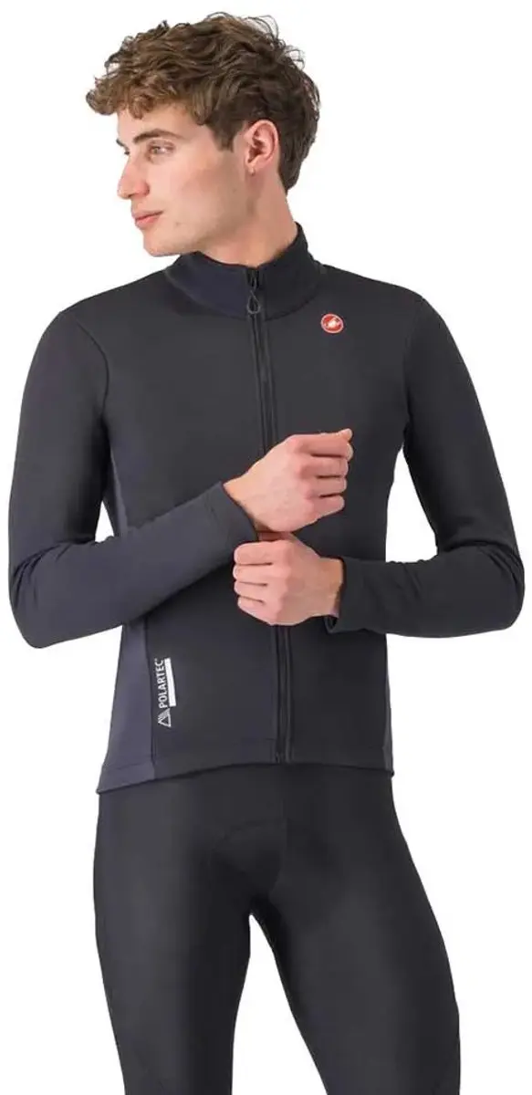 Castelli Entrata 2 Jacket - L - Light Black/Dark Grey - afbeelding 5 van 5