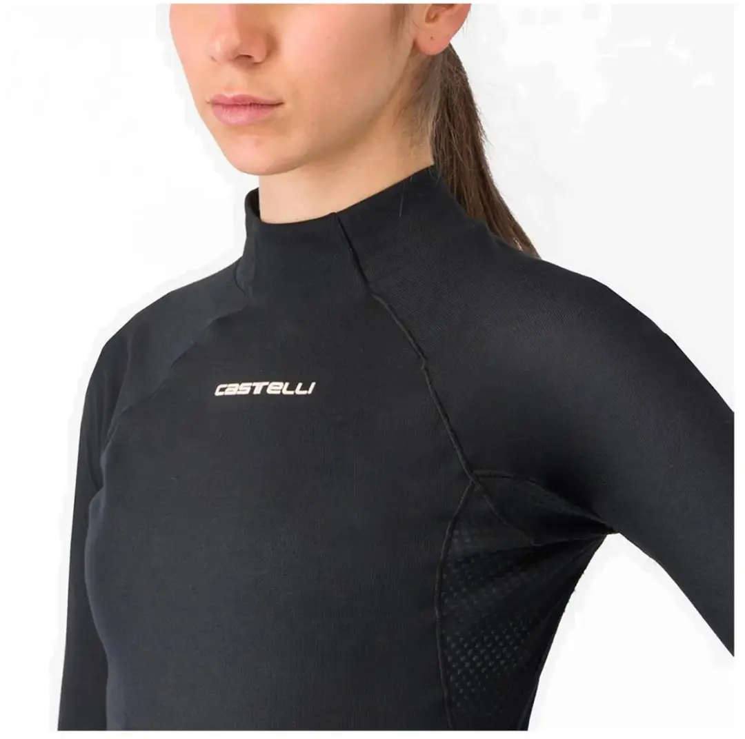 Castelli Flanders 2 Lange Mouwen Basislaag - S - Zwart - afbeelding 6 van 6