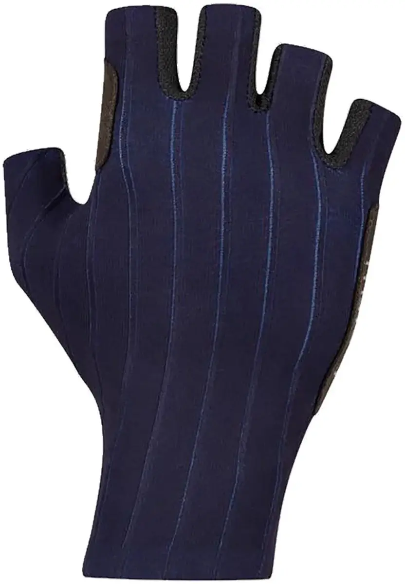 Castelli Rosso Corsa Pro Korte Handschoenen Blauw L