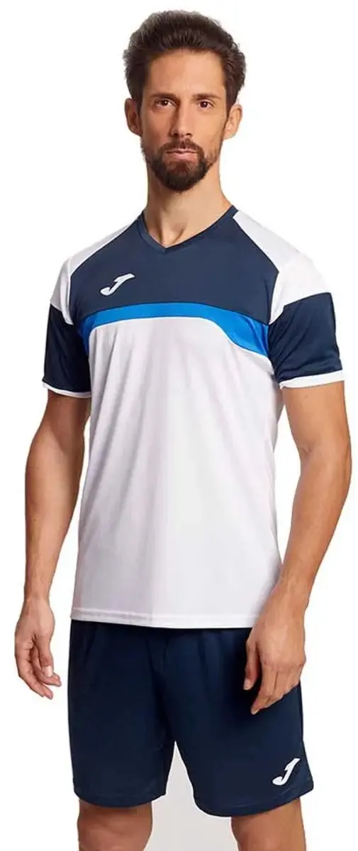 Joma Danubio Iii Korte Mouw Set Wit M Man