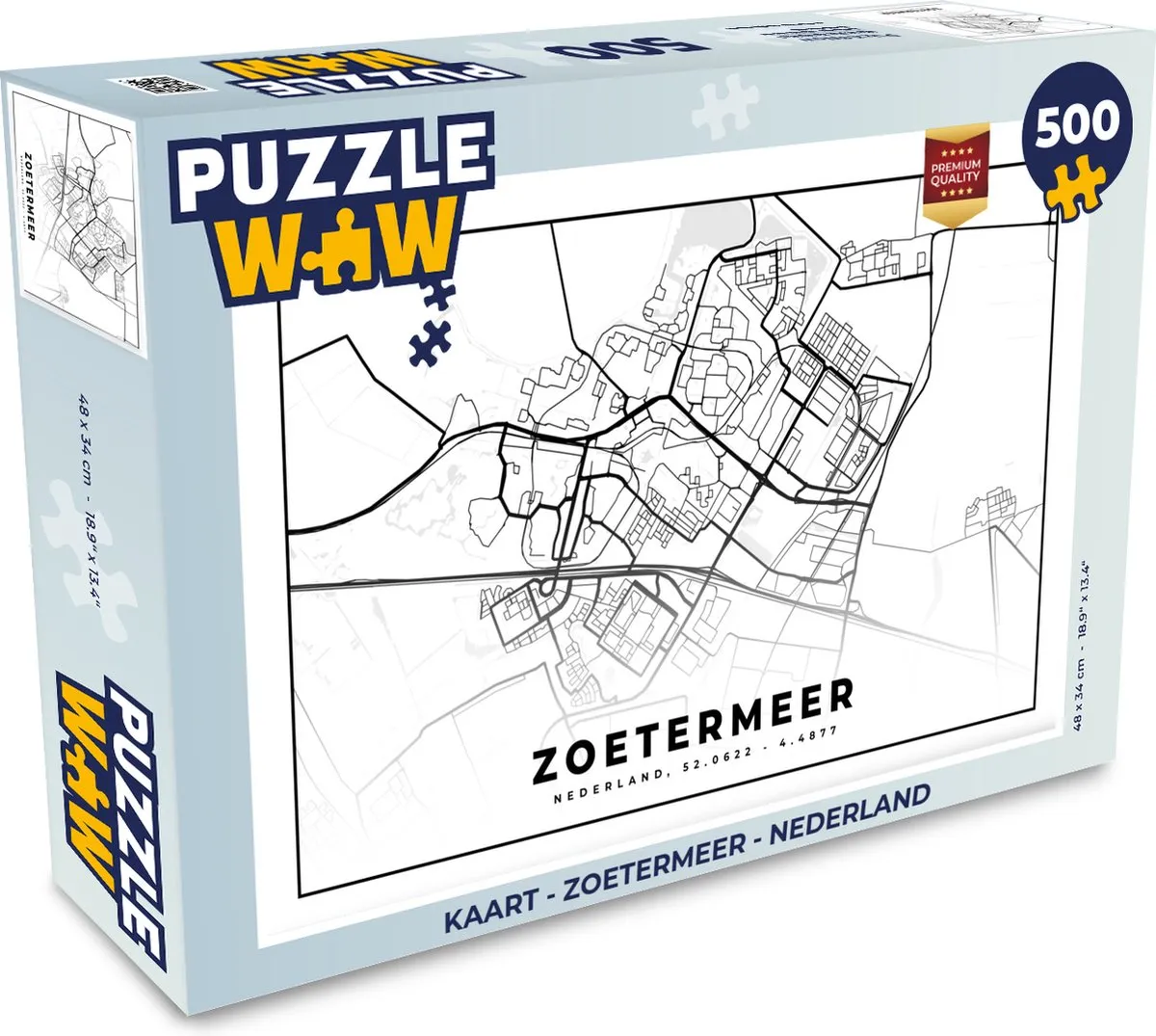 PuzzleWow Legpuzzel 500 Stuks