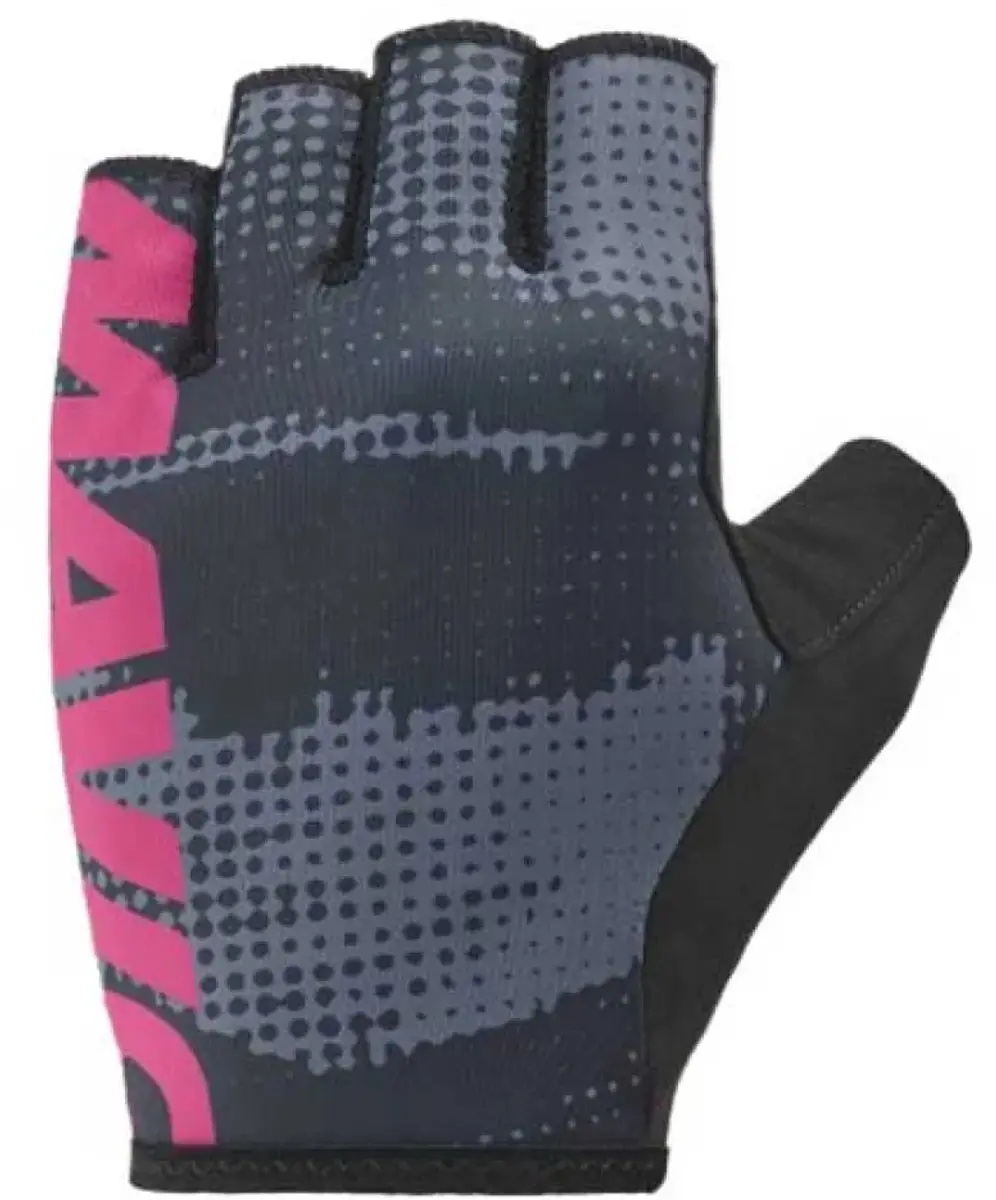Mavic Essential Padded Graphic Korte Handschoenen Zwart,Grijs M