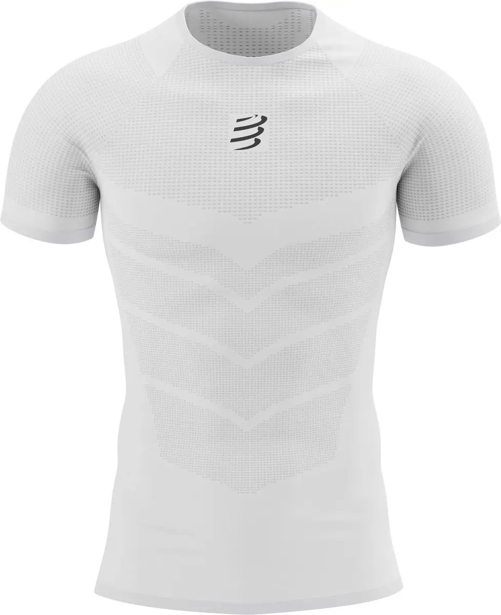 Compressport On/Off SS T-Shirt Heren - M - Wit - afbeelding 5 van 6