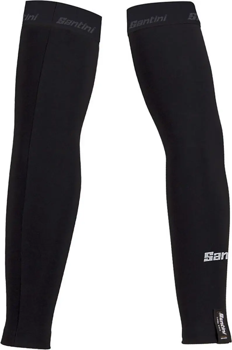 Santini armwarmers waterafstotend en thermo unisex Zwart
