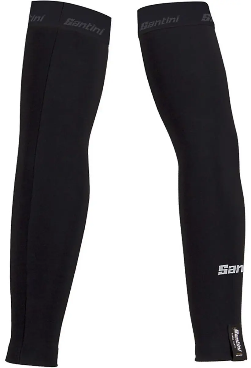 Santini armwarmers waterafstotend en thermo unisex Zwart