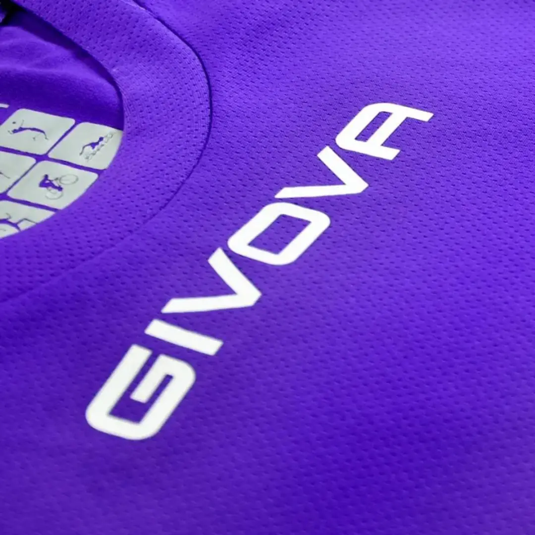 Givova One Microforata Sportshirt - XS - Paars - afbeelding 3 van 5
