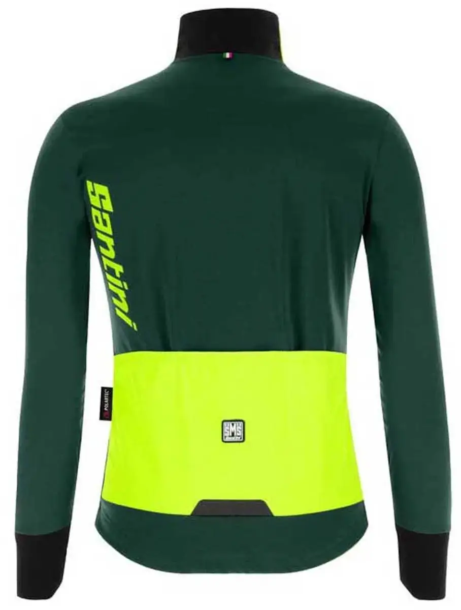 Santini Absolute Vega Jas - Geel - S - afbeelding 2 van 3