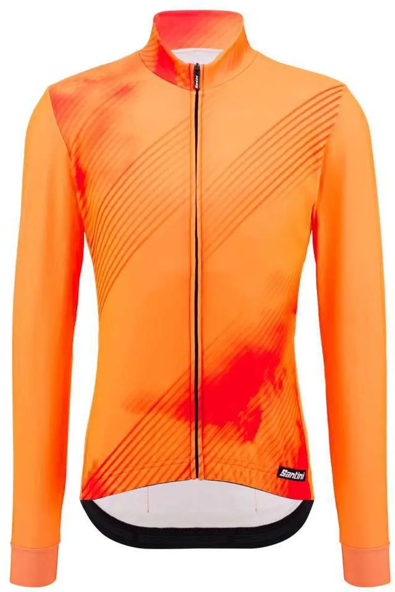 Santini Pure Dye Trui Met Lange Mouwen Oranje XS Man