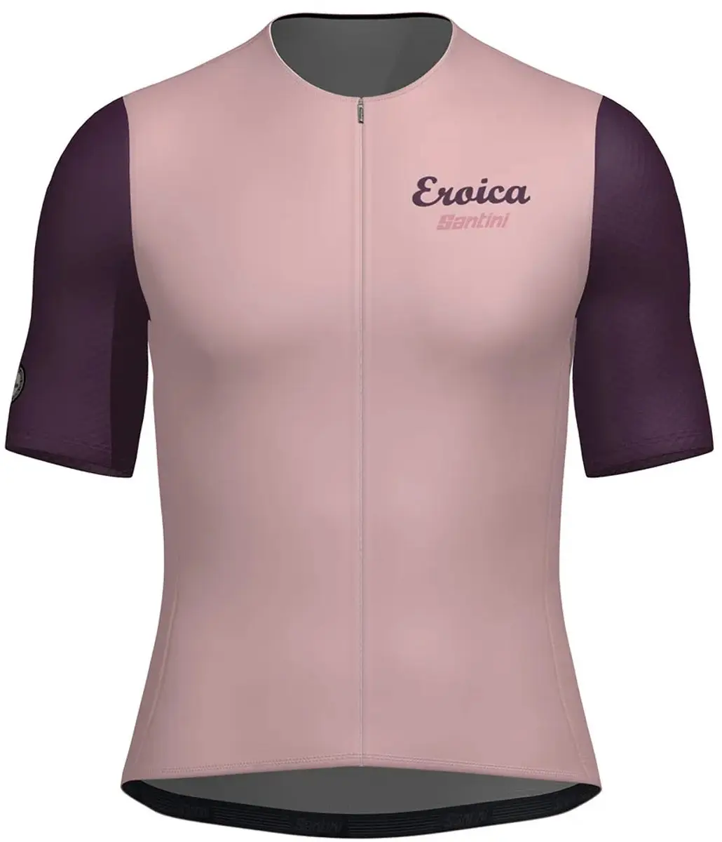 Santini Eroica Borgo Wielertrui - Roze - XL - afbeelding 6 van 6
