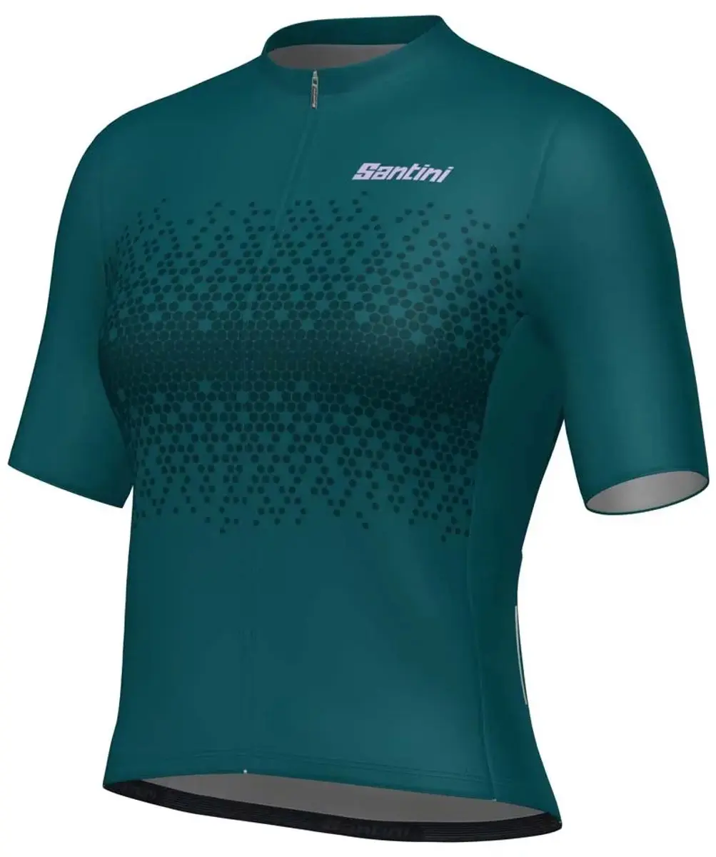 Santini Moon Wielertrui - S - Teal - afbeelding 4 van 4