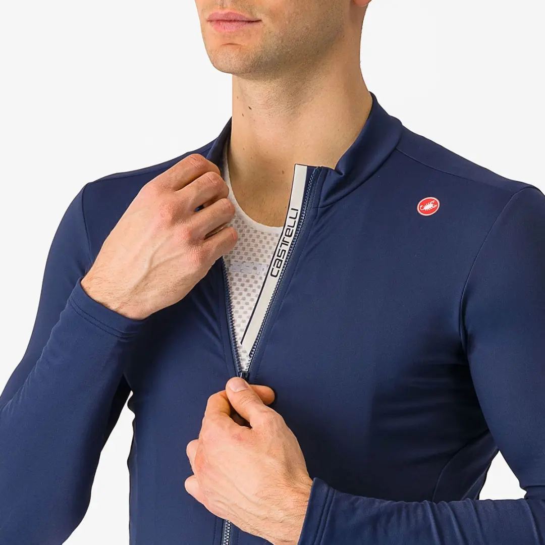 Castelli Espresso Thermal Jersey XXL - Belgian Blue - afbeelding 5 van 6