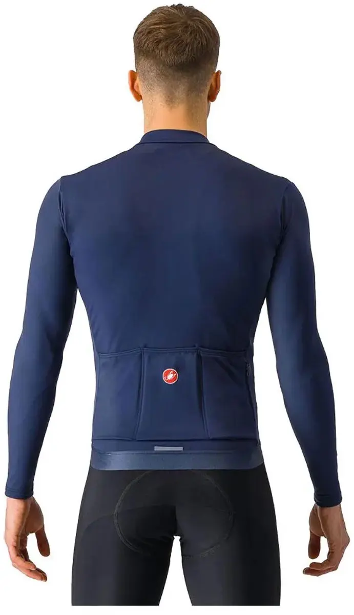 Castelli Espresso Thermal Jersey XXL - Belgian Blue - afbeelding 2 van 6