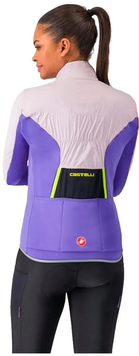 Castelli Unlimited Gore-Tex Infinium Windstopper Jas - S - Paars - afbeelding 2 van 6