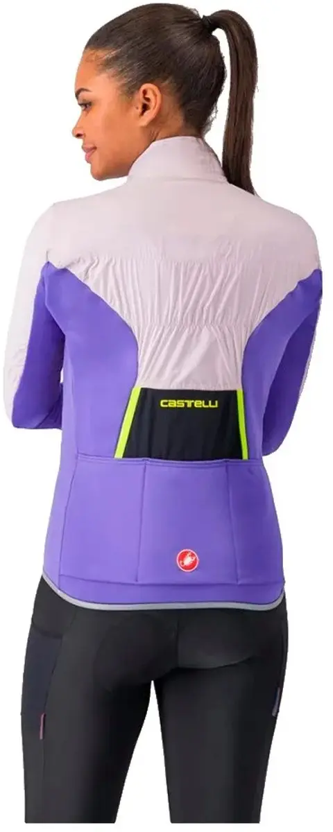 Castelli Unlimited Gore-Tex Infinium Windstopper Jas - S - Paars - afbeelding 3 van 6