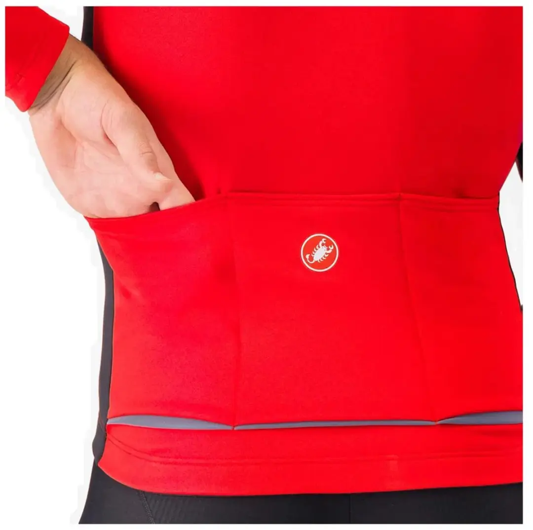Castelli Entrata 2 Jas - M - Rood/Zwart - afbeelding 3 van 3