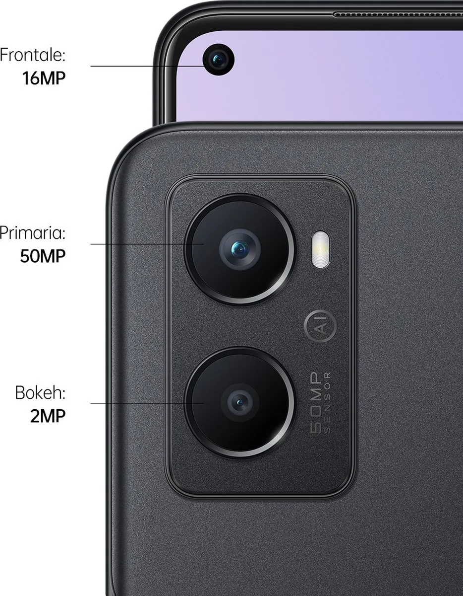 OPPO A96 CPH2333SK Smartphone - 128GB - Zwart