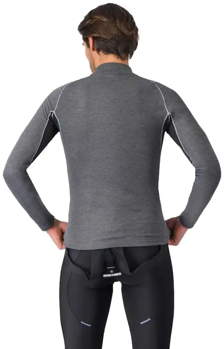 Castelli Flanders 2 Lange Mouwen Basislaag - Grijs XL - afbeelding 3 van 6