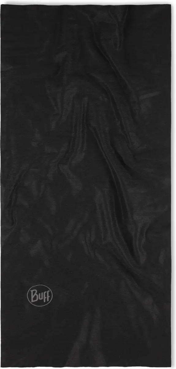 Buff Coolnet UV Solid Black Nekwarmer - One Size