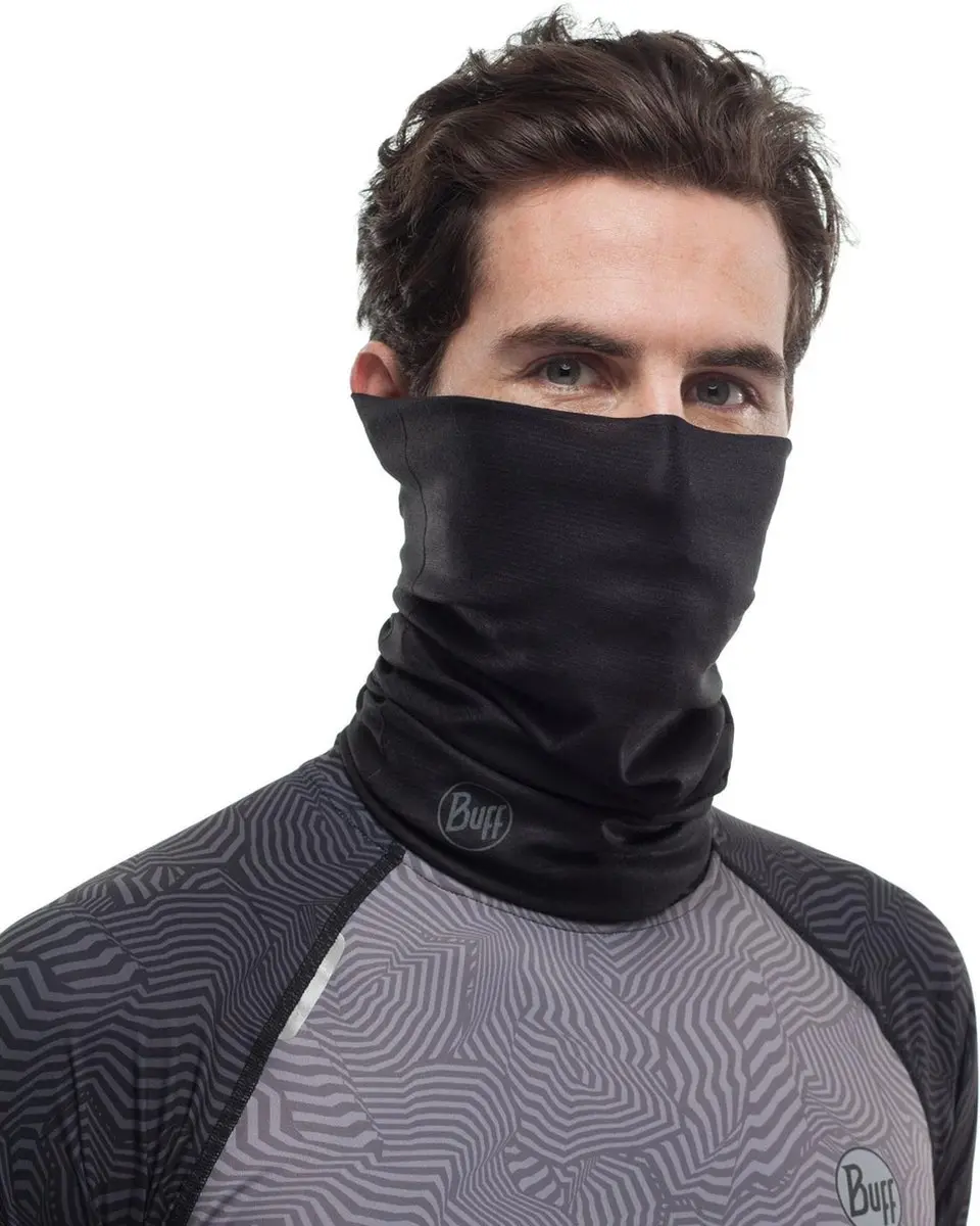 Buff Coolnet UV Solid Black Nekwarmer - One Size - afbeelding 3 van 6