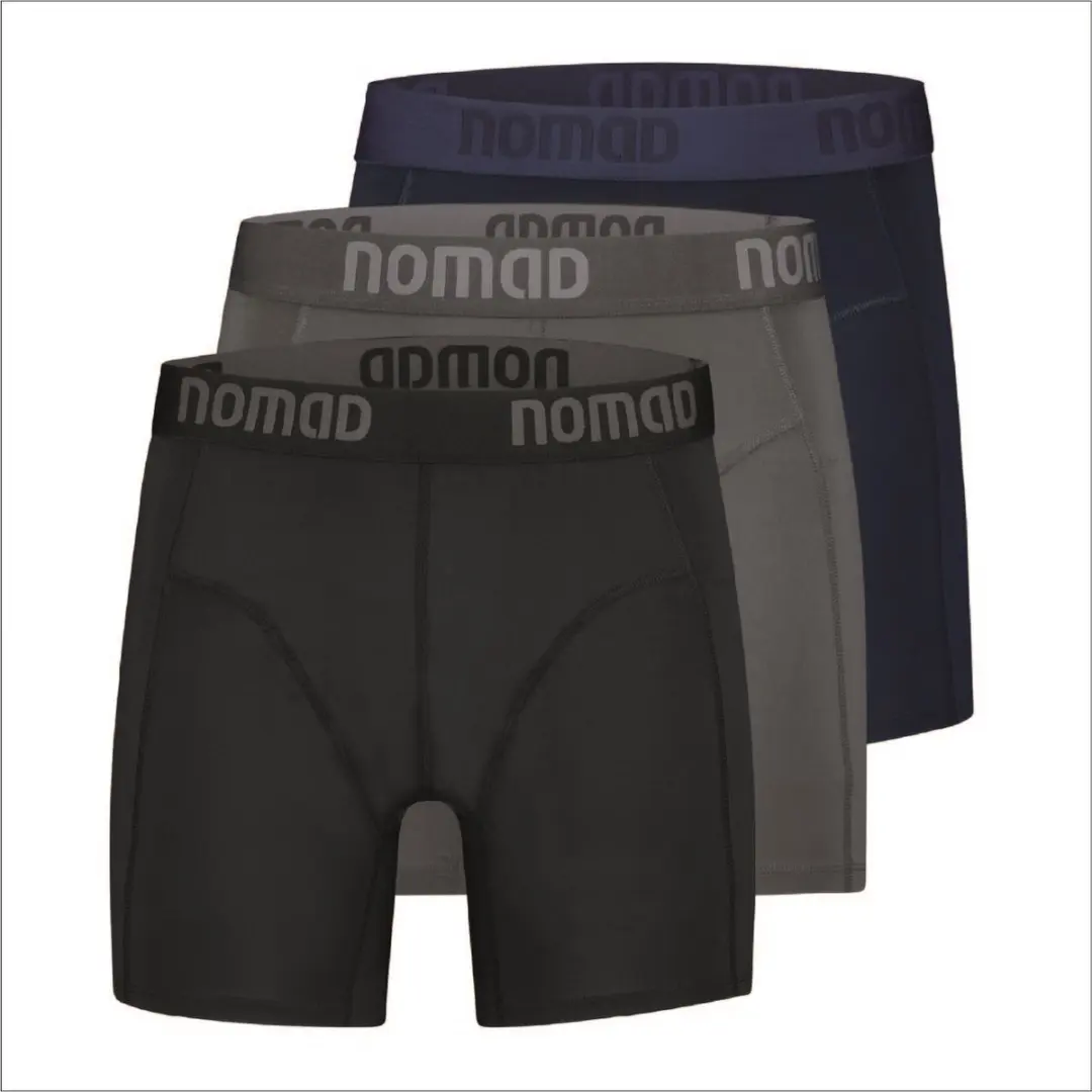 NOMAD® Boxershorts Heren 3 Pack