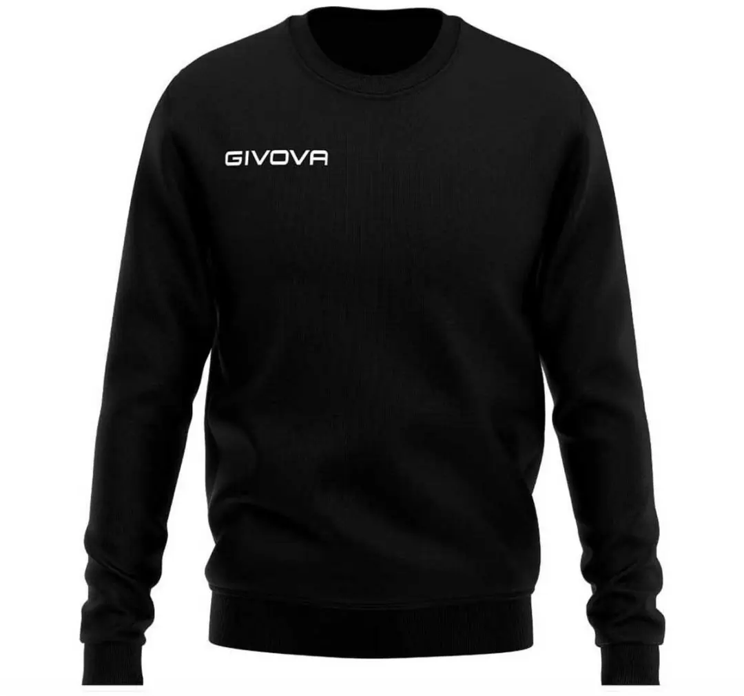 Givova Sweatshirt 3XL - Zwart - afbeelding 2 van 3