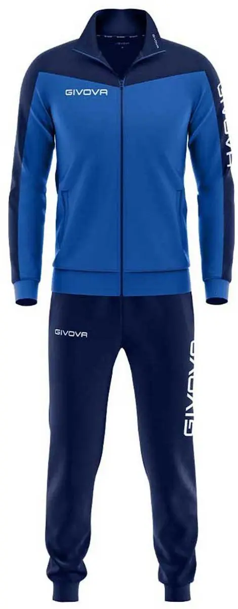 Givova Roma Trainingspak 3XL - Blauw