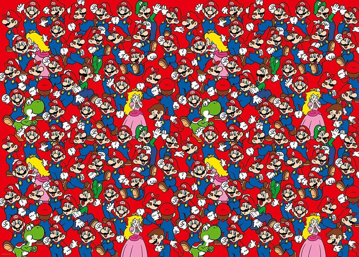 Ravensburger Super Mario Legpuzzel 1000 Stuks - Multicolor