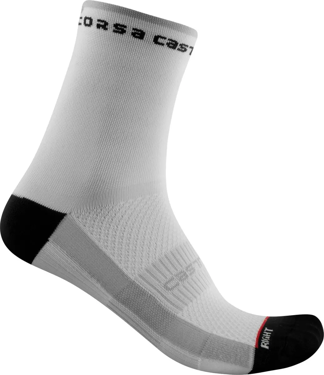 Castelli Rosso Corsa Fietssokken Vrouwen