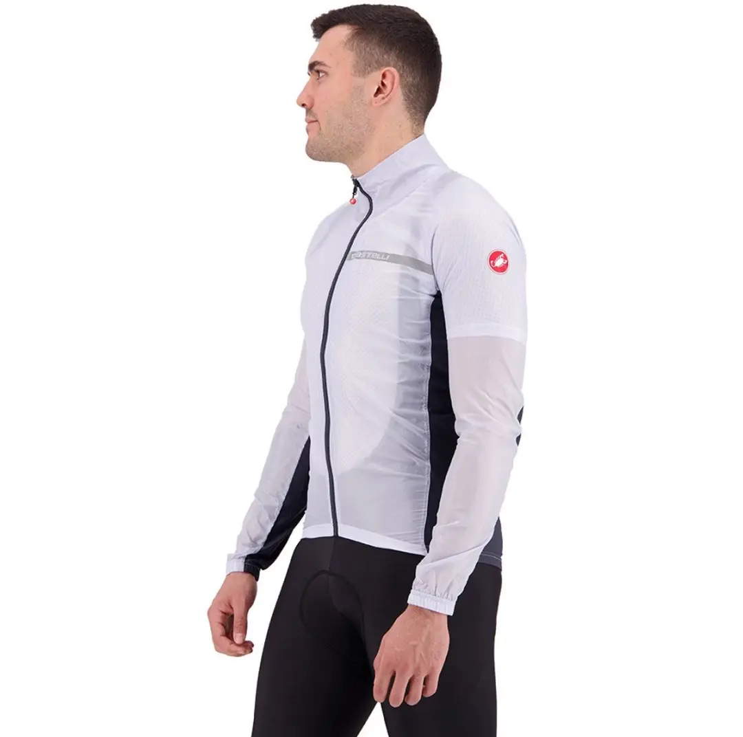 Castelli Squadra Stretch Fietsjas - XL - Zilver/Grijs - afbeelding 5 van 6