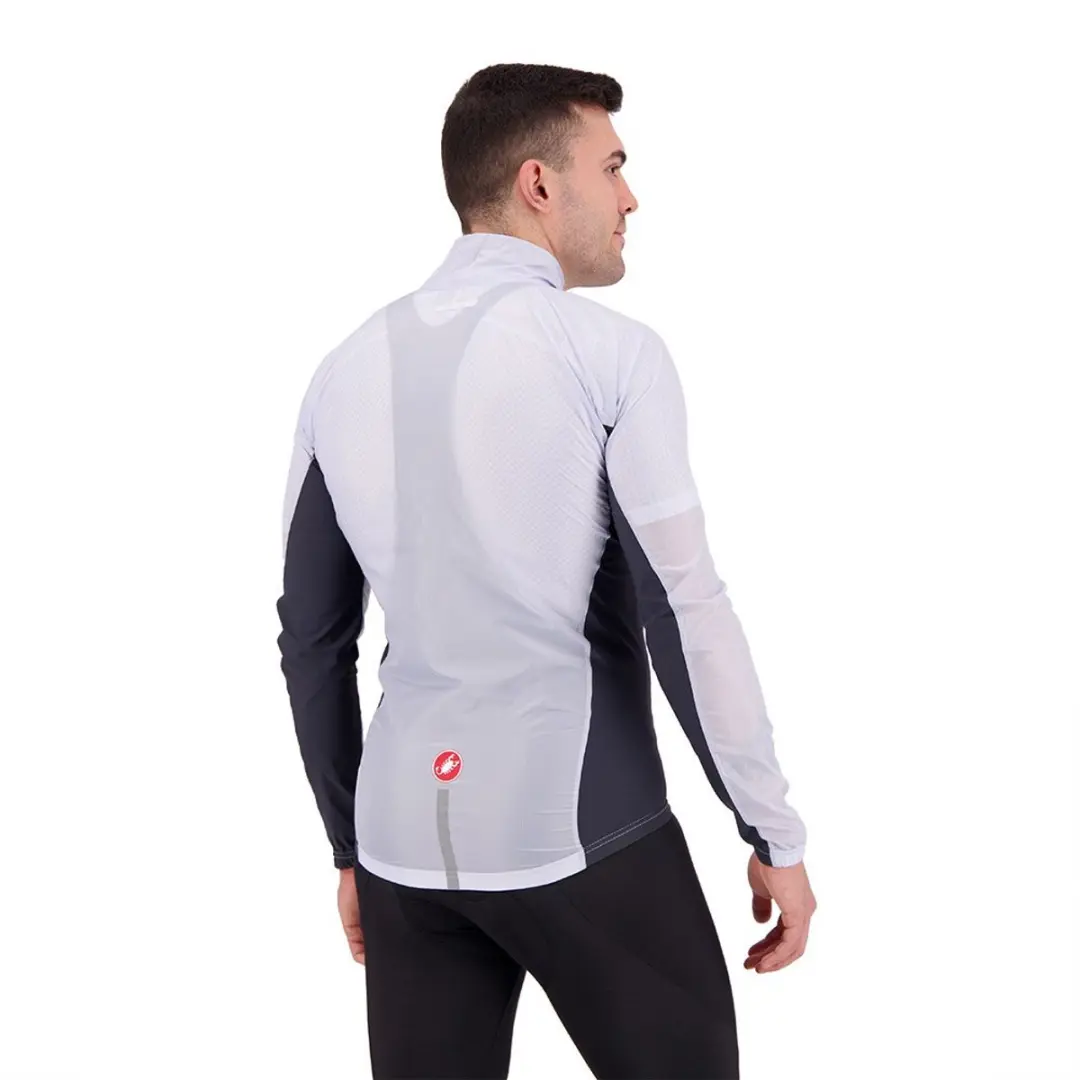 Castelli Squadra Stretch Fietsjas - XL - Zilver/Grijs - afbeelding 4 van 6