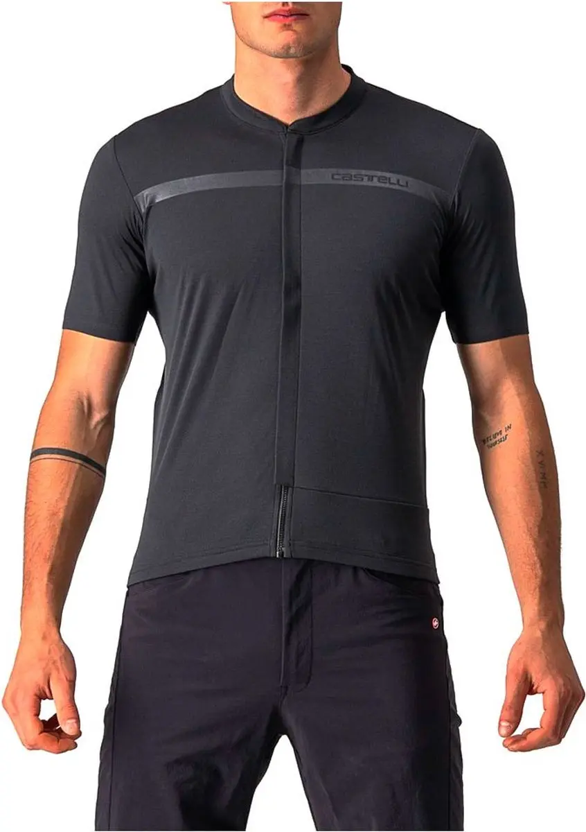 Castelli Unlimited Allroad Korte Mouw Wielertrui M