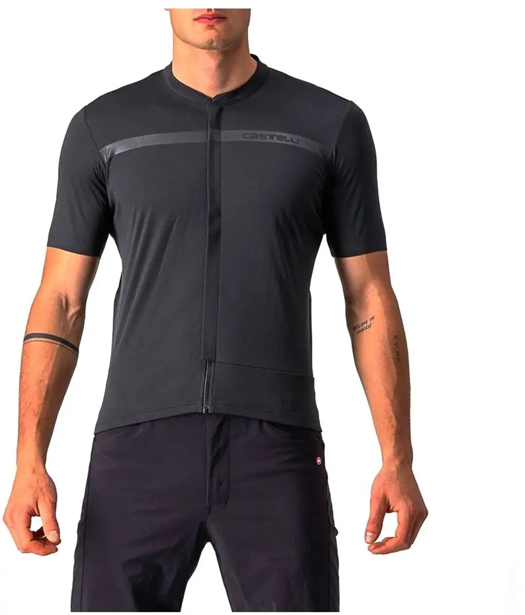 Castelli Unlimited Allroad Korte Mouw Wielertrui M - Zwart - afbeelding 4 van 4
