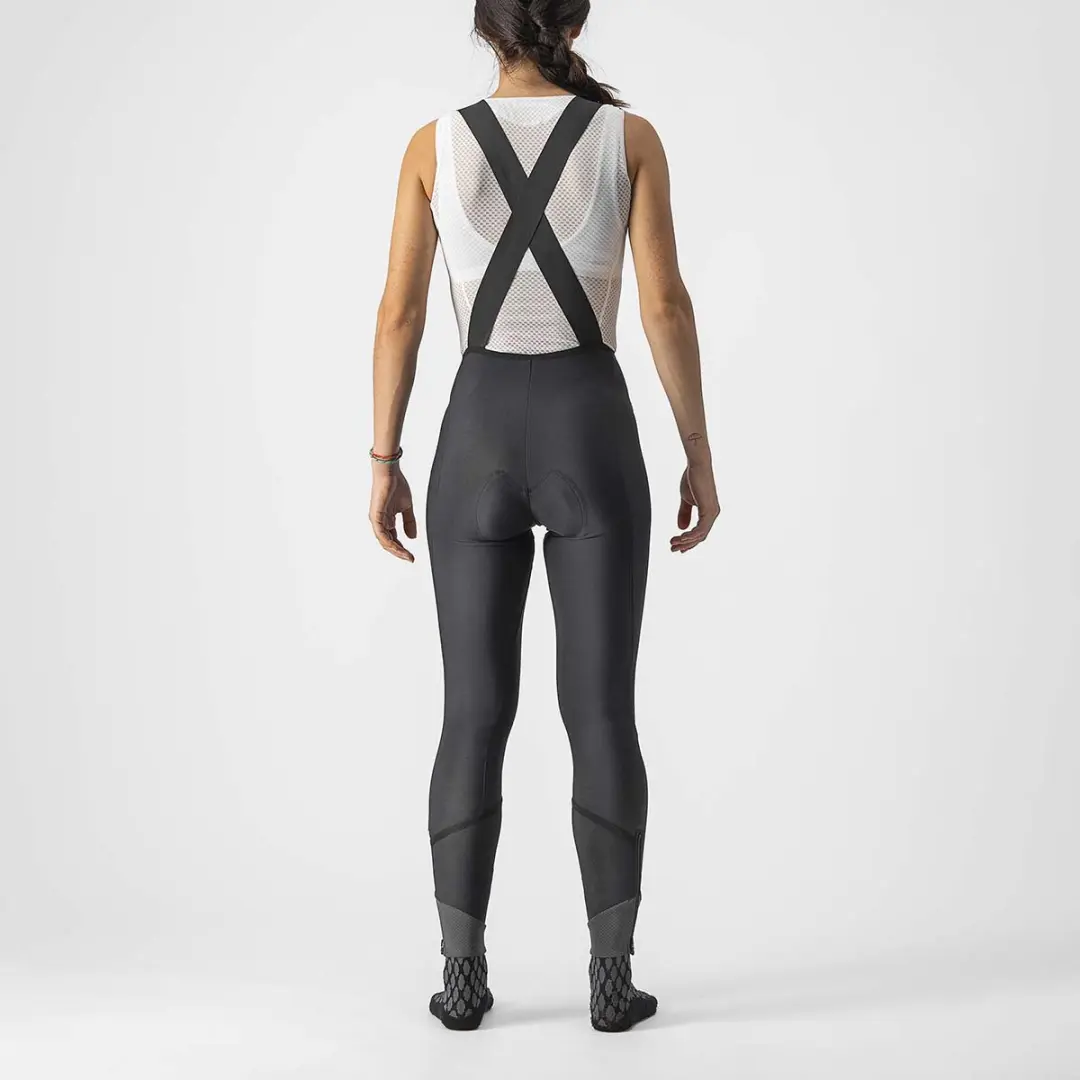 Castelli VELOCISSIMA DT Fietsbroek - XL - Zwart met reflectie - afbeelding 6 van 6