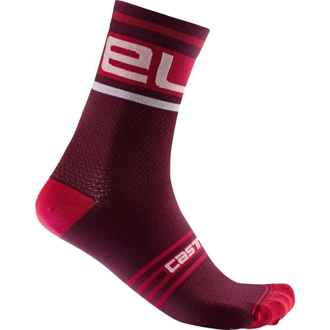 Castelli Prologo 15 Lange Sokken Rood EU 35-39 Man
