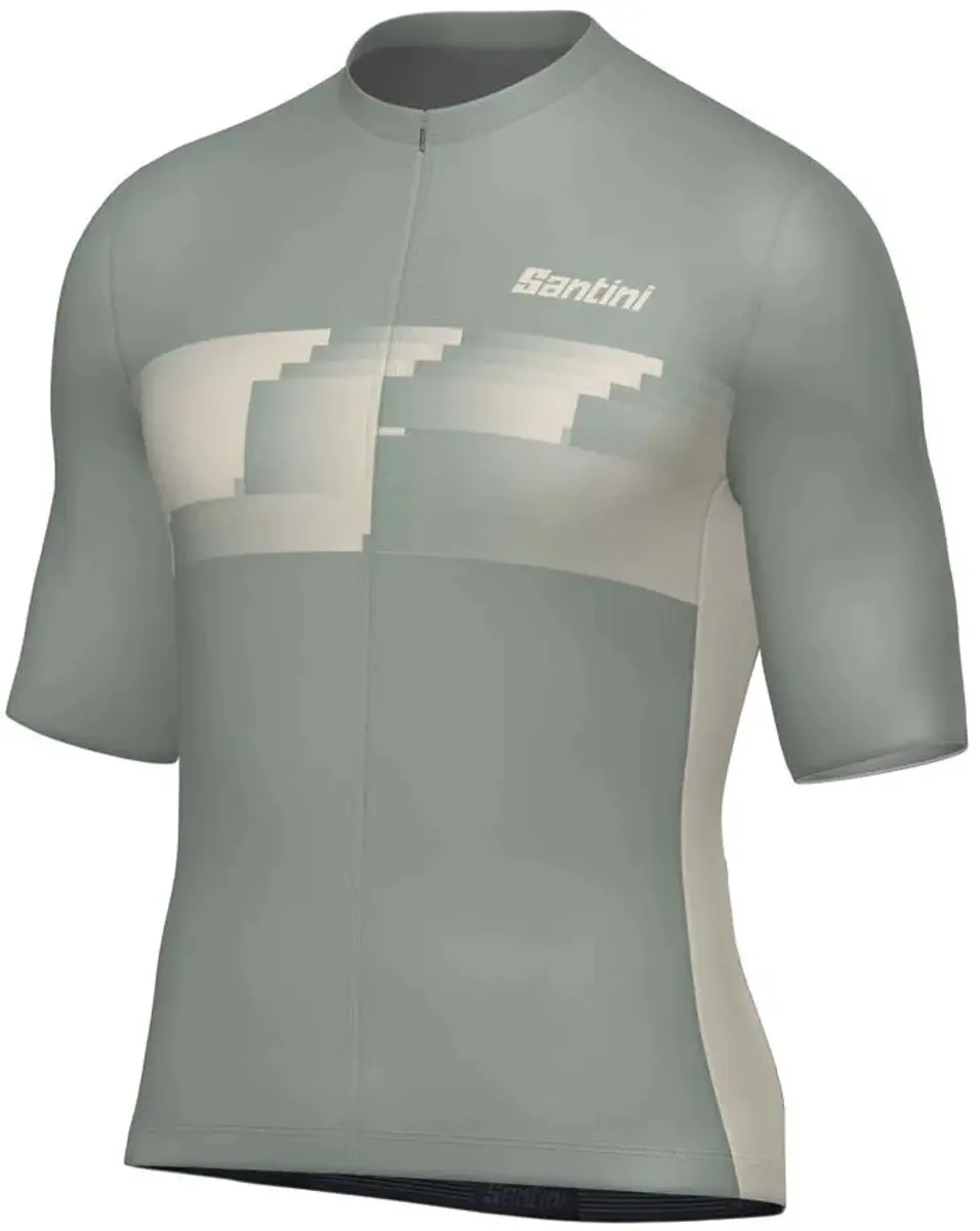 Santini Verve Wielertrui - S - Groen
