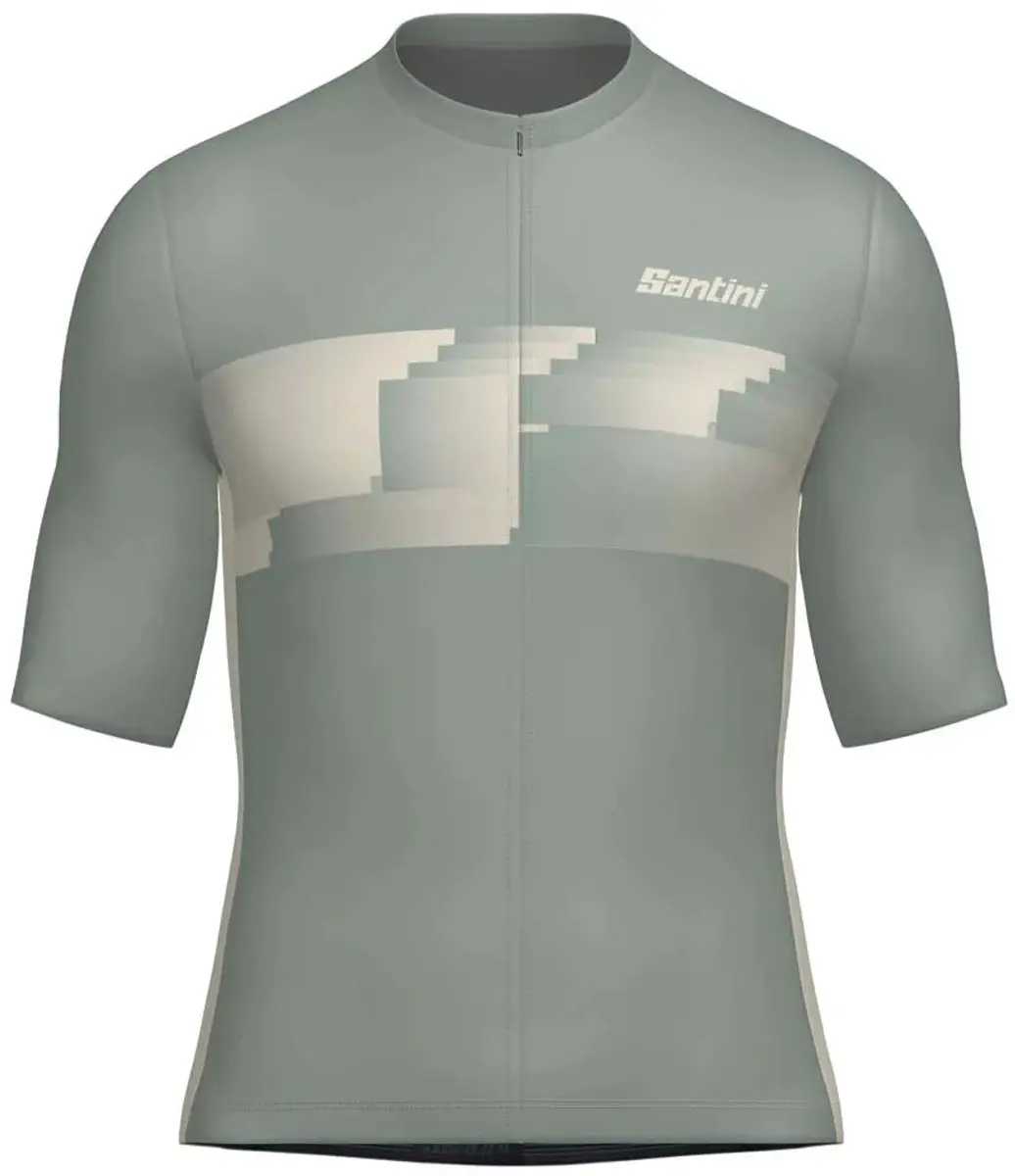 Santini Verve Wielertrui - M - Groen