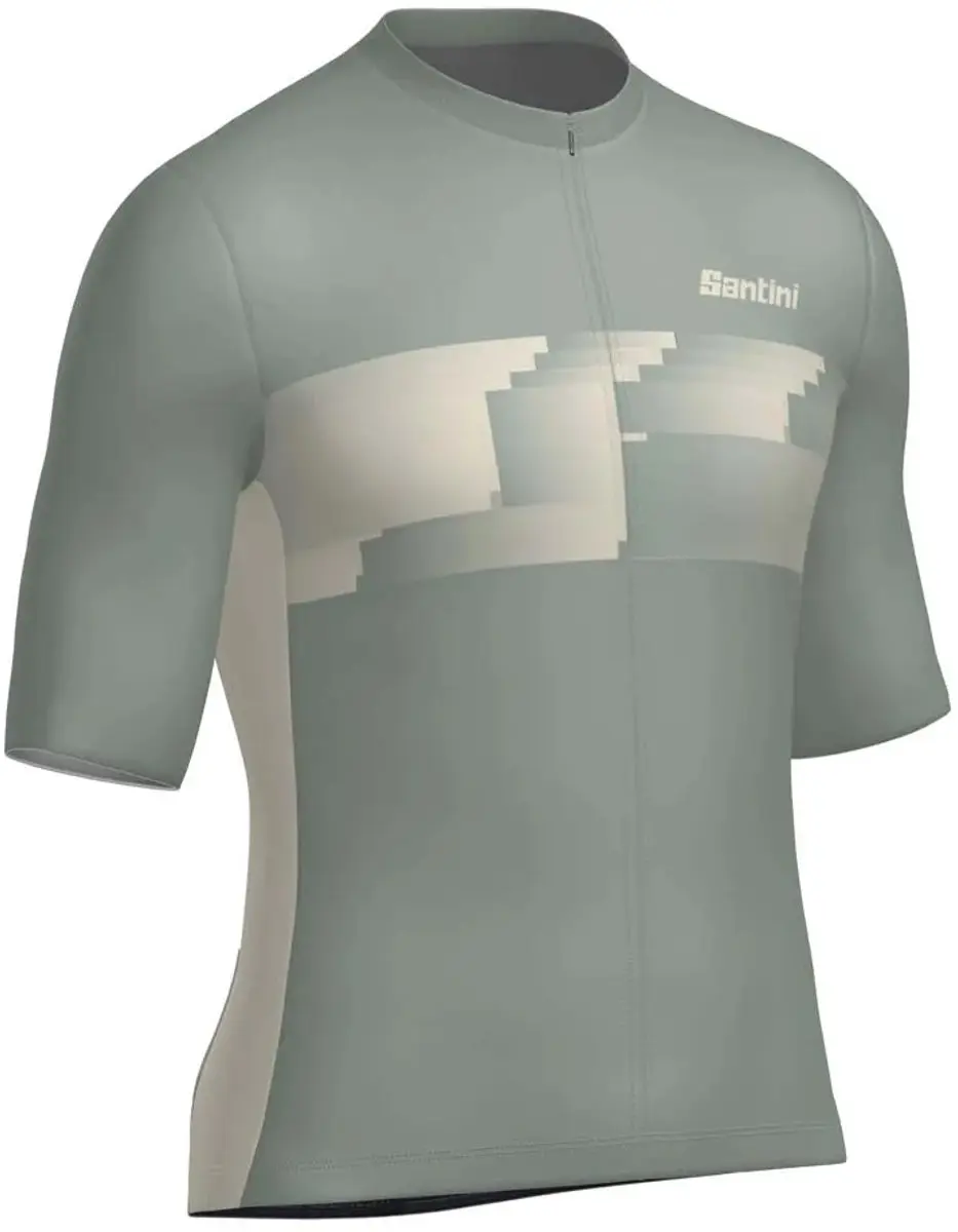 Santini Verve Wielertrui - M - Groen