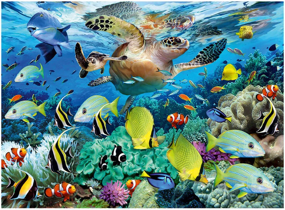 Ravensburger Onderwaterparadijs Legpuzzel 150 Stuks - Multicolor