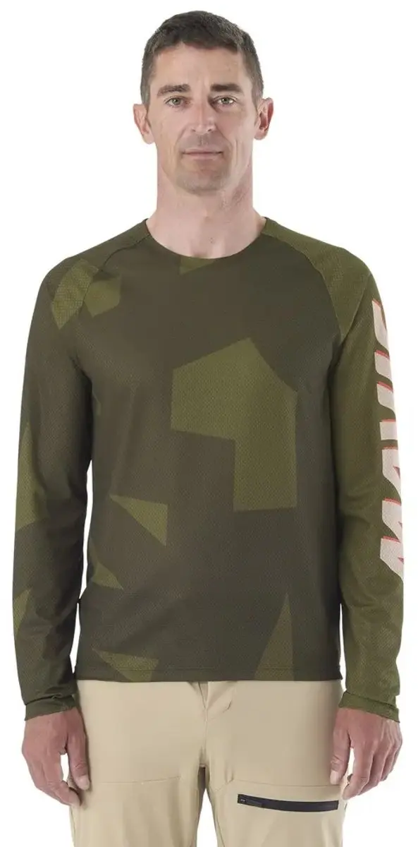 Mavic Deemax Langarm Trui - L - Camo/Olv - afbeelding 6 van 6