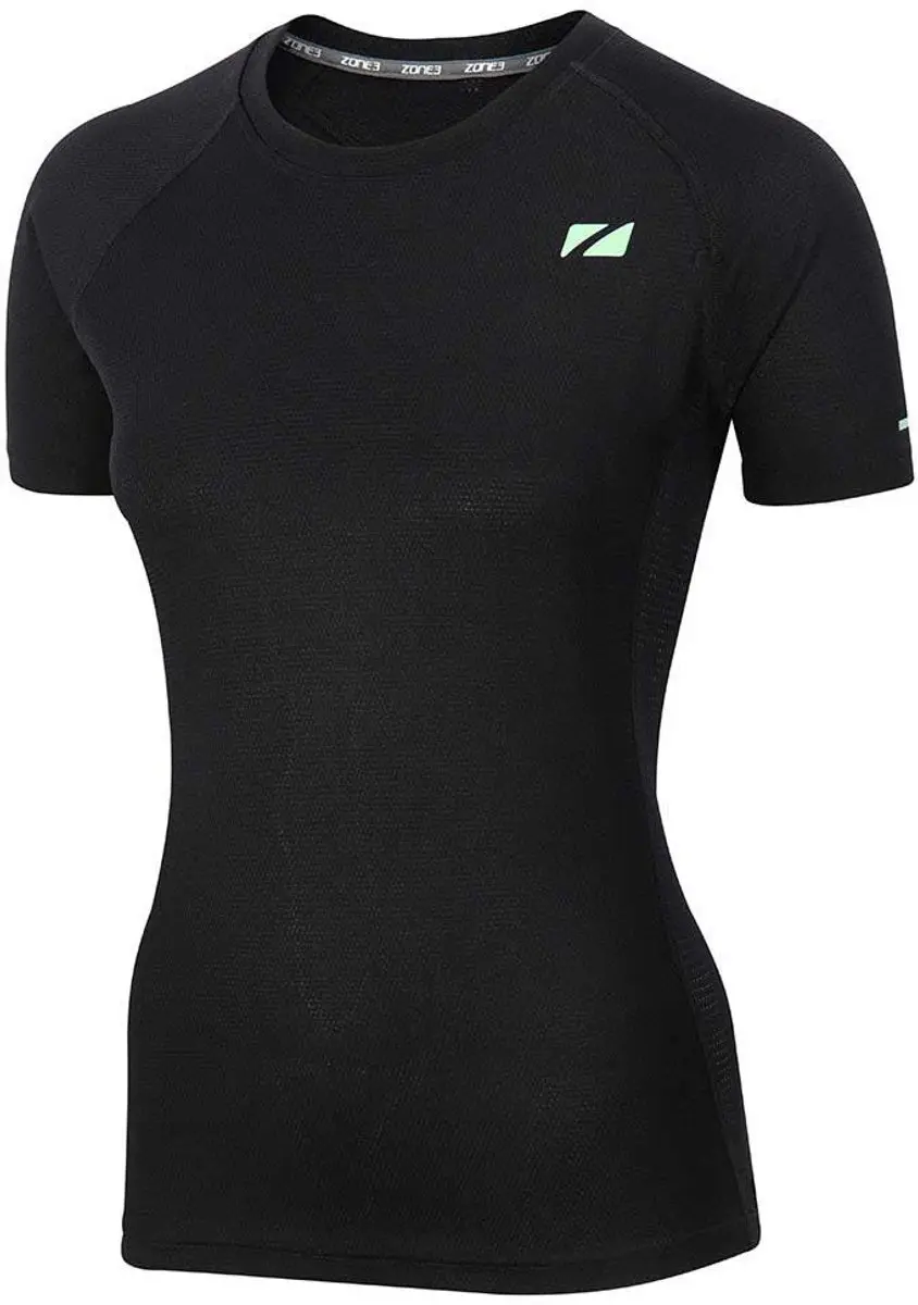 Zone3 Active Technical Lite T-shirt Met Korte Mouwen Zwart M Vrouw