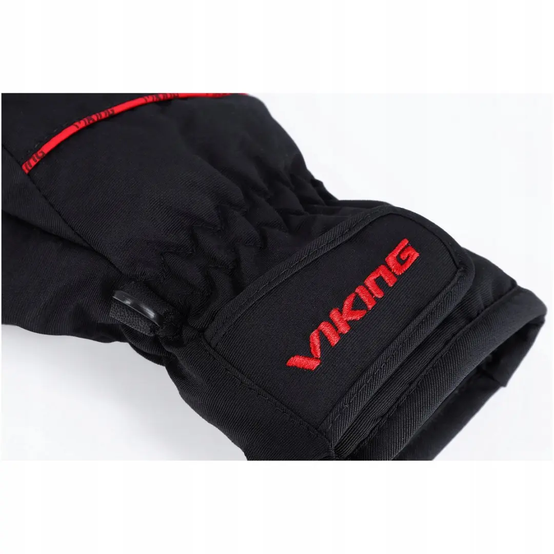Viking Kevin Kinder Skihandschoenen - Zwart M4 - afbeelding 4 van 5
