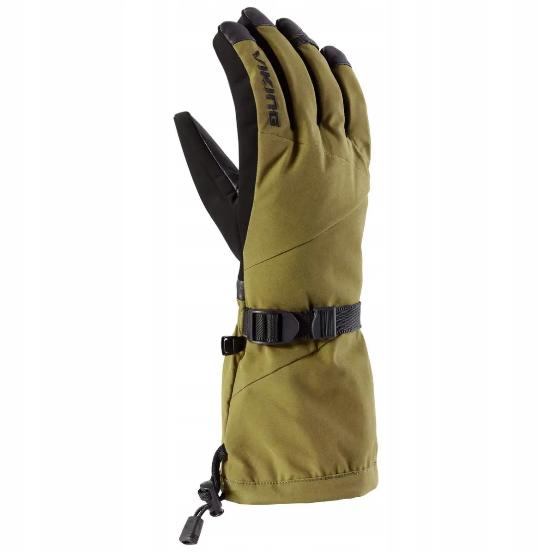 Viking Tores Skihandschoenen - Maat 7 - Olijfgroen - afbeelding 3 van 5